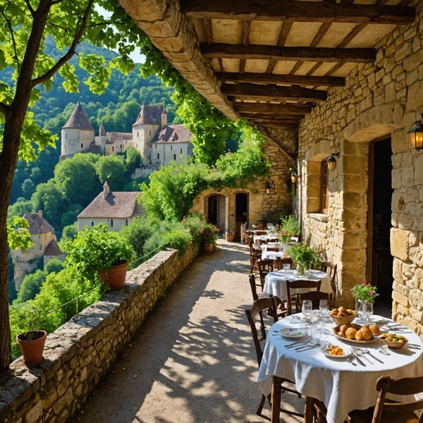 Quels hébergements en Dordogne offrent des cours de cuisine et des visites de villages troglodytes?